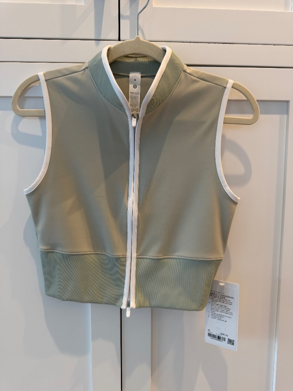Lululemon Everlux Colourblock Zip-Front Tank NWT